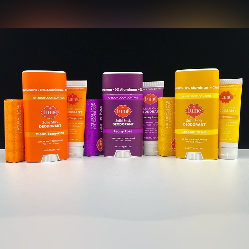 Deodorant Bundle Cream, Solid & Bar Soap Original Formula
